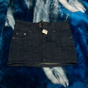 Denim skirt